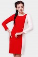 Двухцветное платье  "Aster"PL-1551C (Платья, #10637)