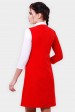 Двухцветное платье с воротником. PL-1550A (Платья, #10643)