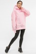 Теплый женский худи с QR пасхалками в принте, розовый HD-10ZP10 (Свитшоты, #12472)