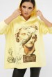 Теплый худи арт-принт Alexander the Great, лимонный HD-10ZN8 (Свитшоты, #12479)