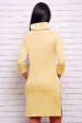 Желтое платье с длинным воротником (Платья, #2985)
