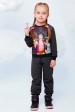 Детский спортивный костюм принт алладин - "Kids" KS-012 (Детские костюмы, #3154)