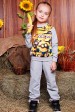 Модный детский костюм с Миньонами - "Kids" KS-050 (Детские костюмы, #3268)