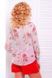 Нежно розовая женская рубашка "Классика" RB-1228F (Рубашки, #3914)
