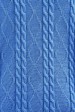 Голубой вязаный костюм - SKV-0001 (Костюмы вязаные, #4222)