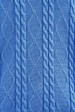 Легкий женский свитер с узором, голубой SVV0001 (Свитера вязаные, #4318)
