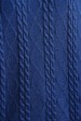 Легкий женский свитер с узором, синий джинс SVV0008 (Свитера вязаные, #4342)