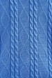 Штаны голубые мелкой вязки - SHV0001 (Штаны вязаные, #4351)