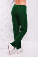 Стильные зеленые штаны из вязаного трикотажа - SHV0003 (Штаны вязаные, #4356)