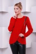 Красная женская кофта Milan из теплой ангоры с начесом - KF-1401E (Кофты, #4652)