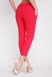 Укороченные красные брюки. BRK-012A (Брюки, Штаны, #7691)