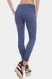 Укороченные женские брюки 7/8 синего цвета в мелкий цветочек. BRK-286C (Брюки, Штаны, #7830)