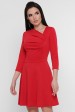 Короткое вечернее платье красного цвета PL-1751C (Платья, #8494)