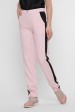 Розовые брюки с черными лампасами. SHT-1759A (Брюки, Штаны, #8517)