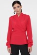 Красная блузка на запах BZ-1783C (Блузки, #9198)